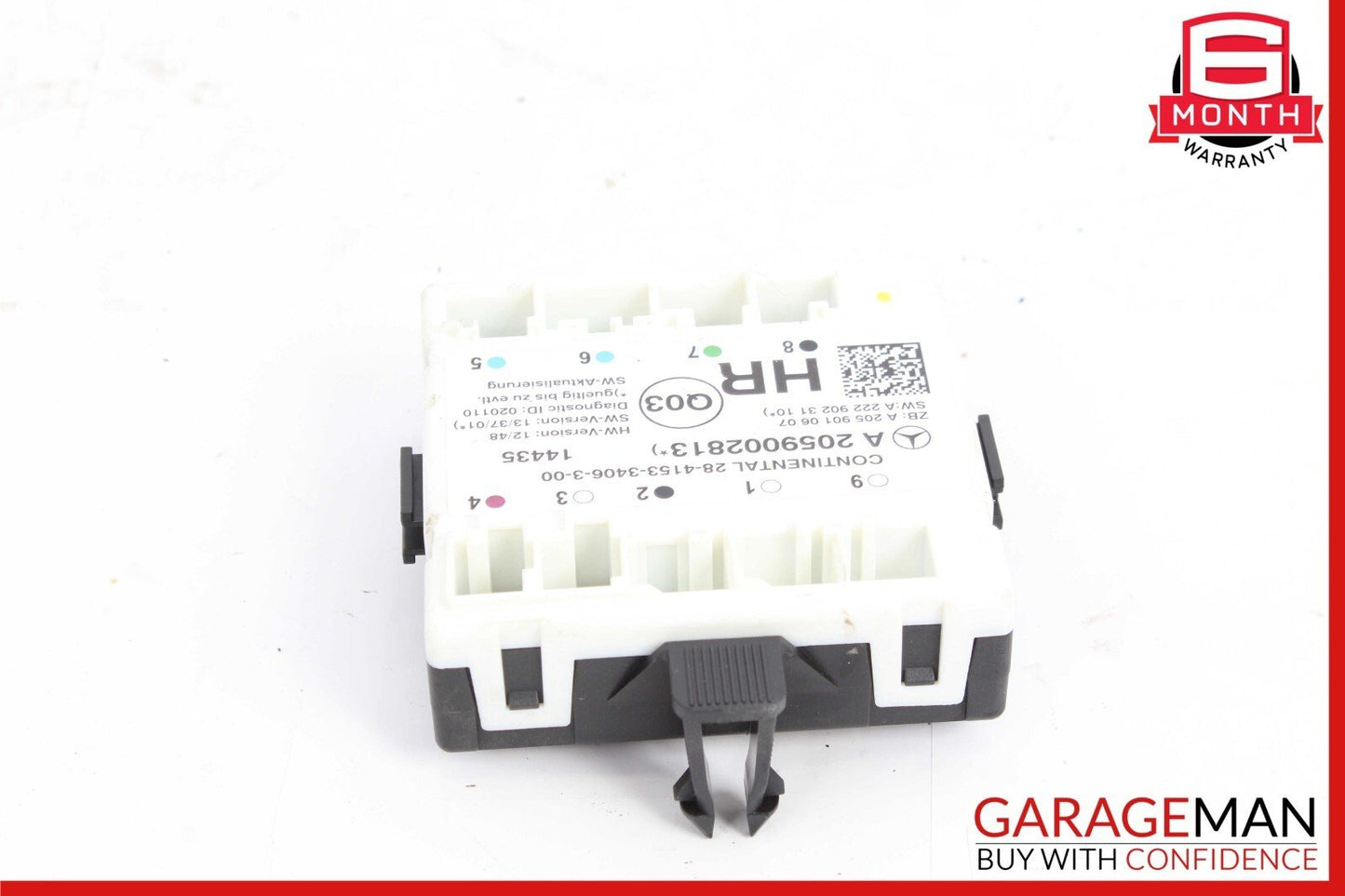 15-18 Mercedes W205 C350e Rear Right Side Door Control Module Unit 2059002813