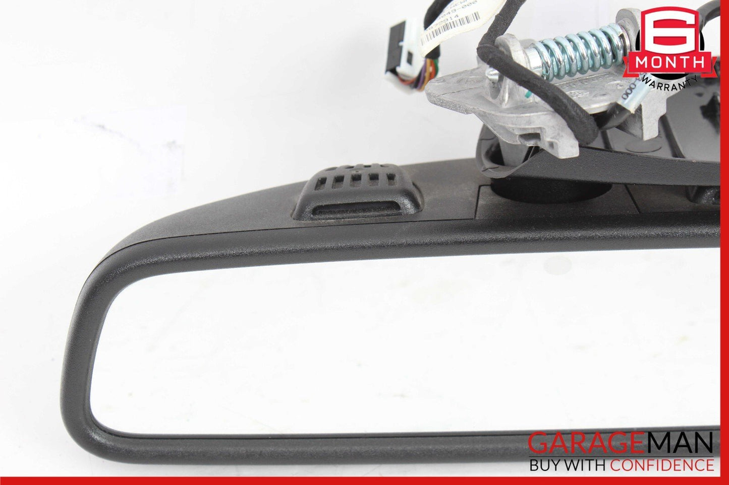 08-14 Mercedes W204 C250 C300 C63 AMG Top Upper Rear View Mirror Black OEM