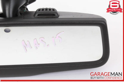14-17 Maserati Ghibli Interior Rear View Mirror Black w/ Camera OEM