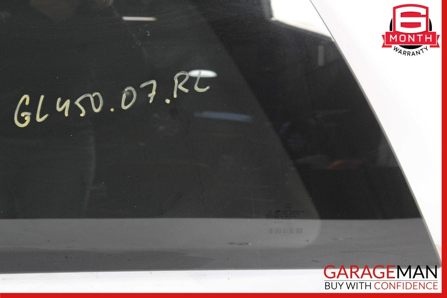 07-12 Mercedes X164 GL450 GL550 GL320 Rear Left Side Quarter Window Glass OEM