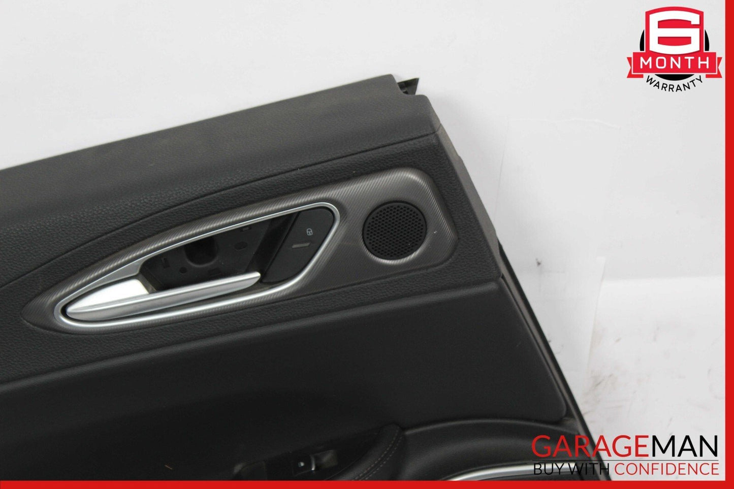 17-19 Alfa Romeo Giulia Rear Left Side Interior Door Panel Cover Trim Assembly