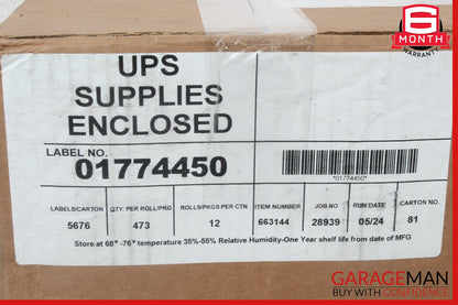 Thermal Label Roll / 12 Rolls