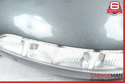 07-09 Mercedes W221 S550 Front Left Side Mirror Door Rear View Flintgray