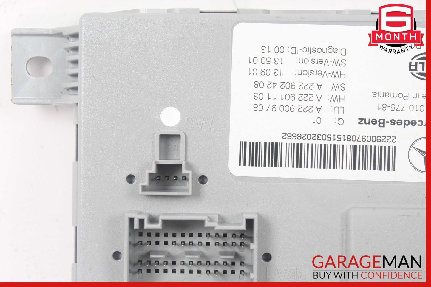 15-18 Mercedes W205 C300 C400 C350e Rear Trunk SAM Control Module Unit OEM