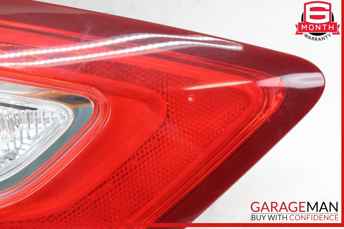 13-16 Ford Fusion Rear Left Driver Side Inner Tail Light LED Lamp OEM