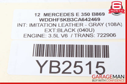 08-18 Mercedes W212 E350 E550 E400 Front Right Side Door Control Module OEM