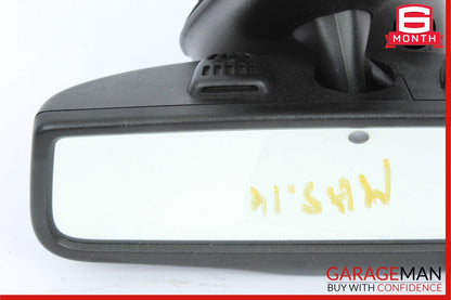 14-17 Maserati Ghibli Interior Upper Rear View Mirror Assembly Black OEM