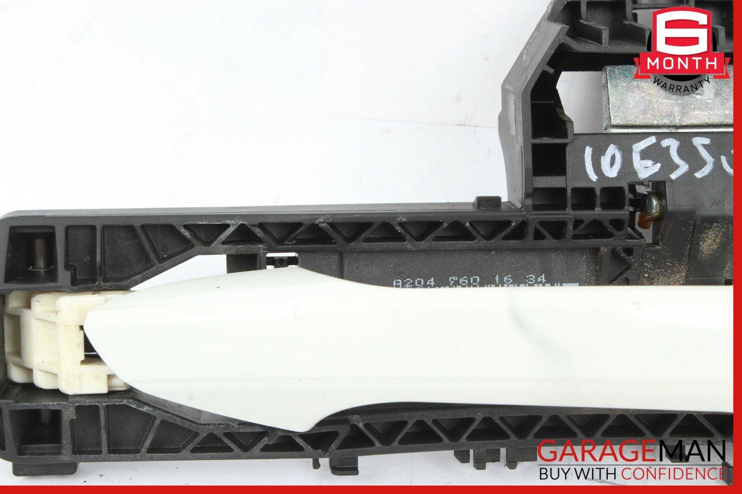 10-13 Mercedes W212 E350 E550 Front / Rear Right Exterior Door Handle White OEM
