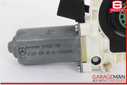 10-20 Mercedes W218 CLS550 Rear Left Window Regulator Motor 2078200542 OEM