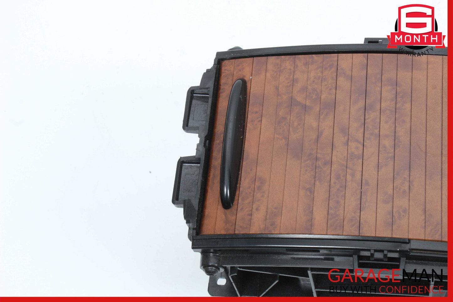 06-11 Mercedes W219 CLS550 Rear Center Console Armrest Arm Rest Wood OEM