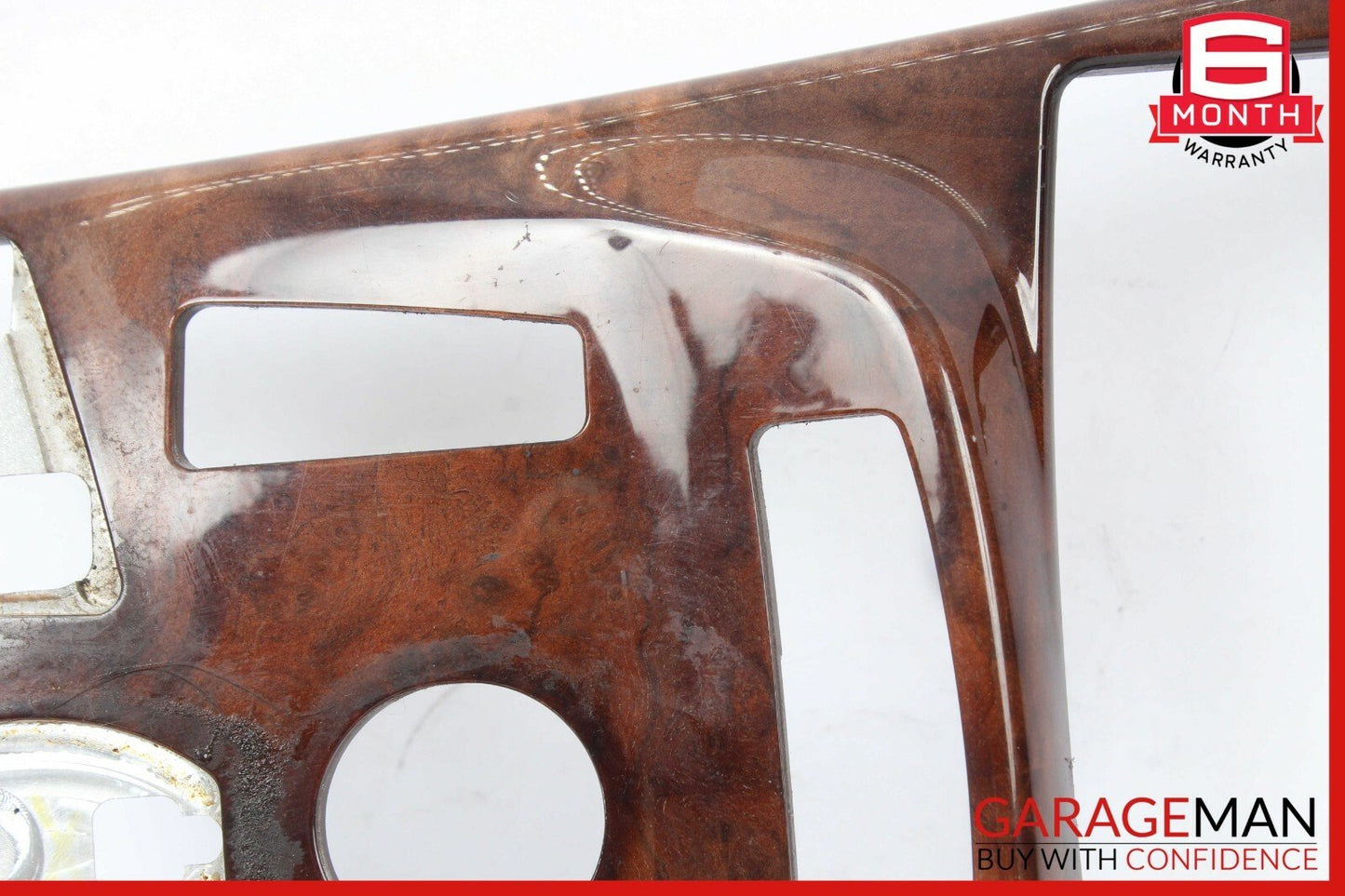 10-13 Mercedes W221 S550 S63 AMG Front Center Console Multi Function Trim Wood