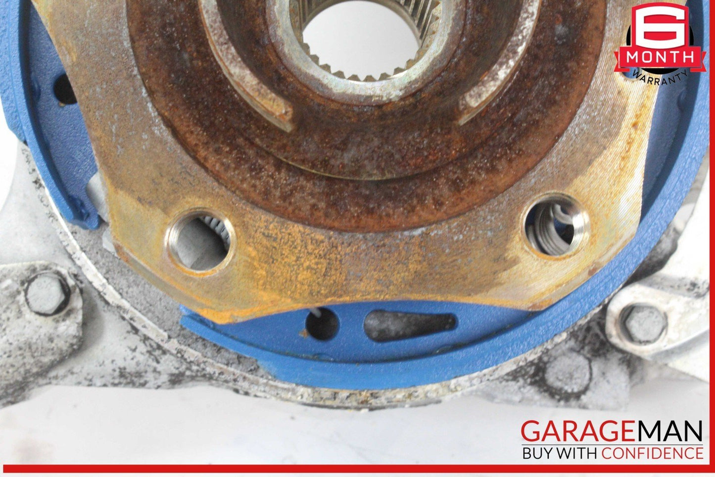 14-16 Porsche Panamera 970 E-Hybrid Rear Left Side Spindle Knuckle Wheel Hub OEM