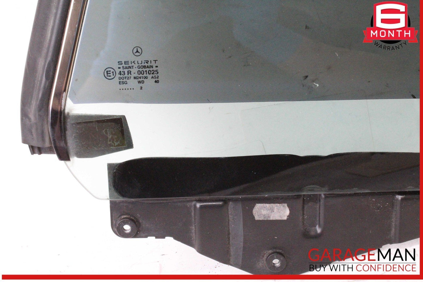 03-12 Mercedes R230 SL500 SL55 AMG Rear Left Side Quarter Window Glass OEM