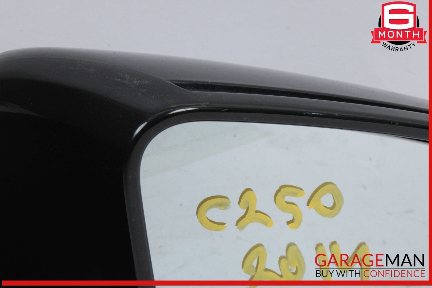 12-15 Mercedes W204 C250 Front Right Side Door Rear View Mirror w/ Blind Spot