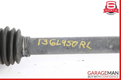 13-16 Mercedes X166 GL450 GL550 Rear Left / Right Drive Axle CV Shaft Driveshaft