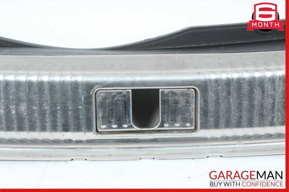 12-18 Audi A7 Rear Trunk Lower Loading Sill Cover Trim Panel Scuff Plate OEM