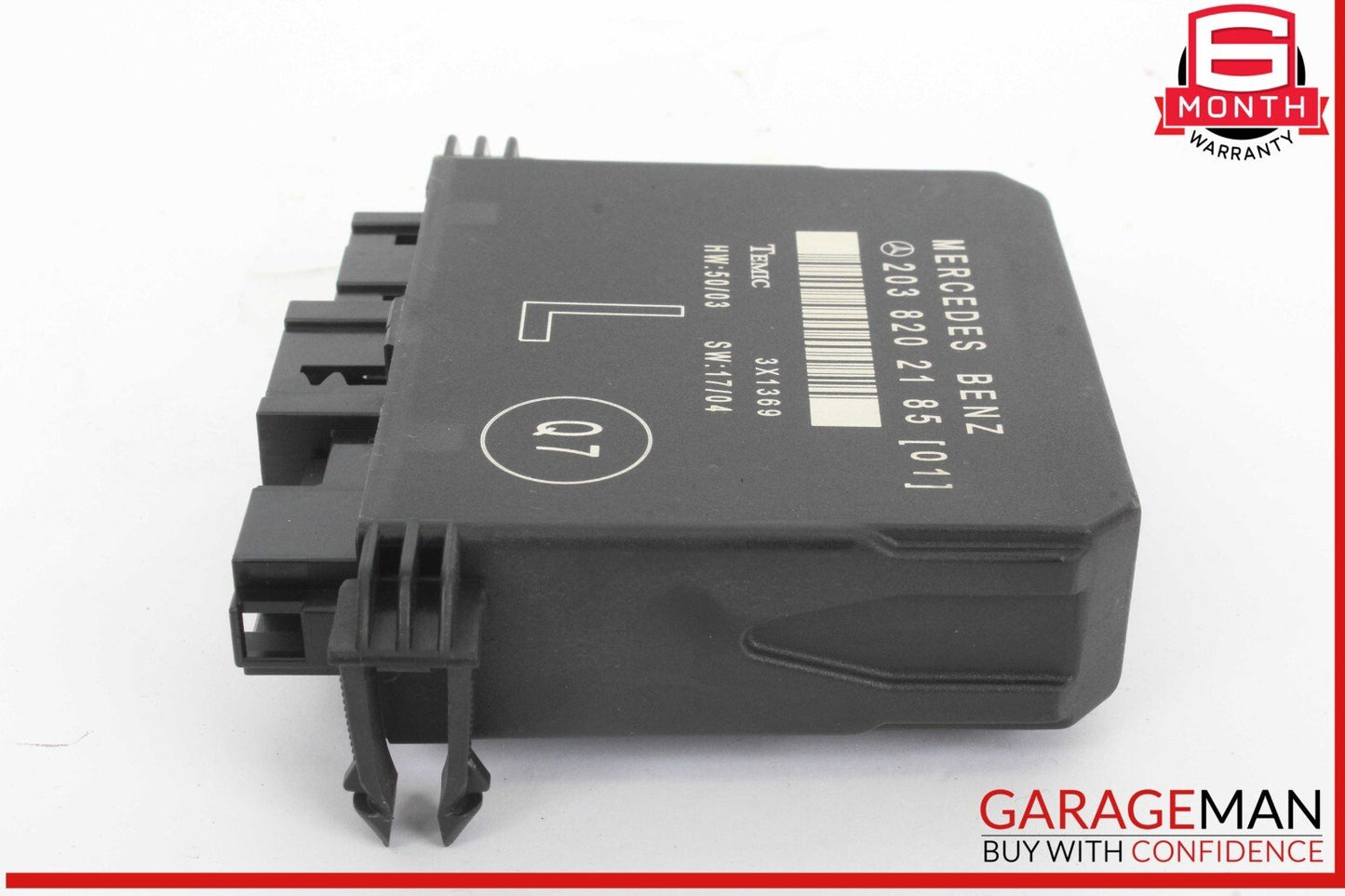 01-07 Mercedes W203 C230 C350 Rear Left Side Door Control Module 2038202185 OEM