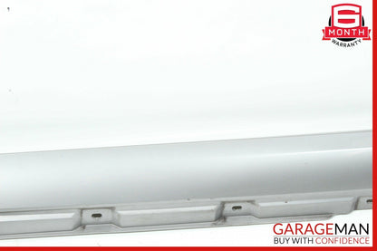 06-09 Mercedes W251 R350 R550 Left Driver Side Rocker Skirt Molding Panel Silver