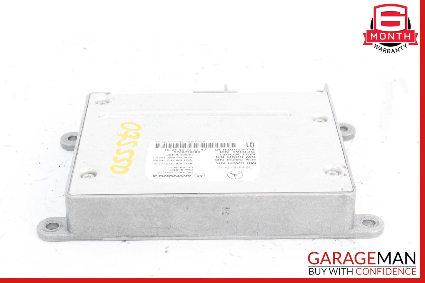 07-10 Mercedes W221 S550 CL550 CL500 Bluetooth Communication Module Unit OEM