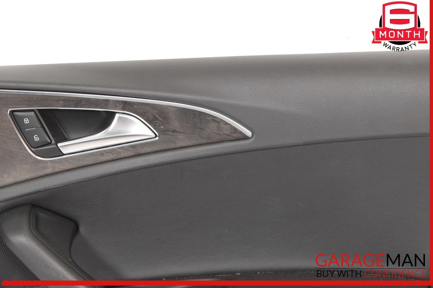 12-18 Audi A6 Front Right Passenger Interior Door Trim Panel Cover Assy OEM