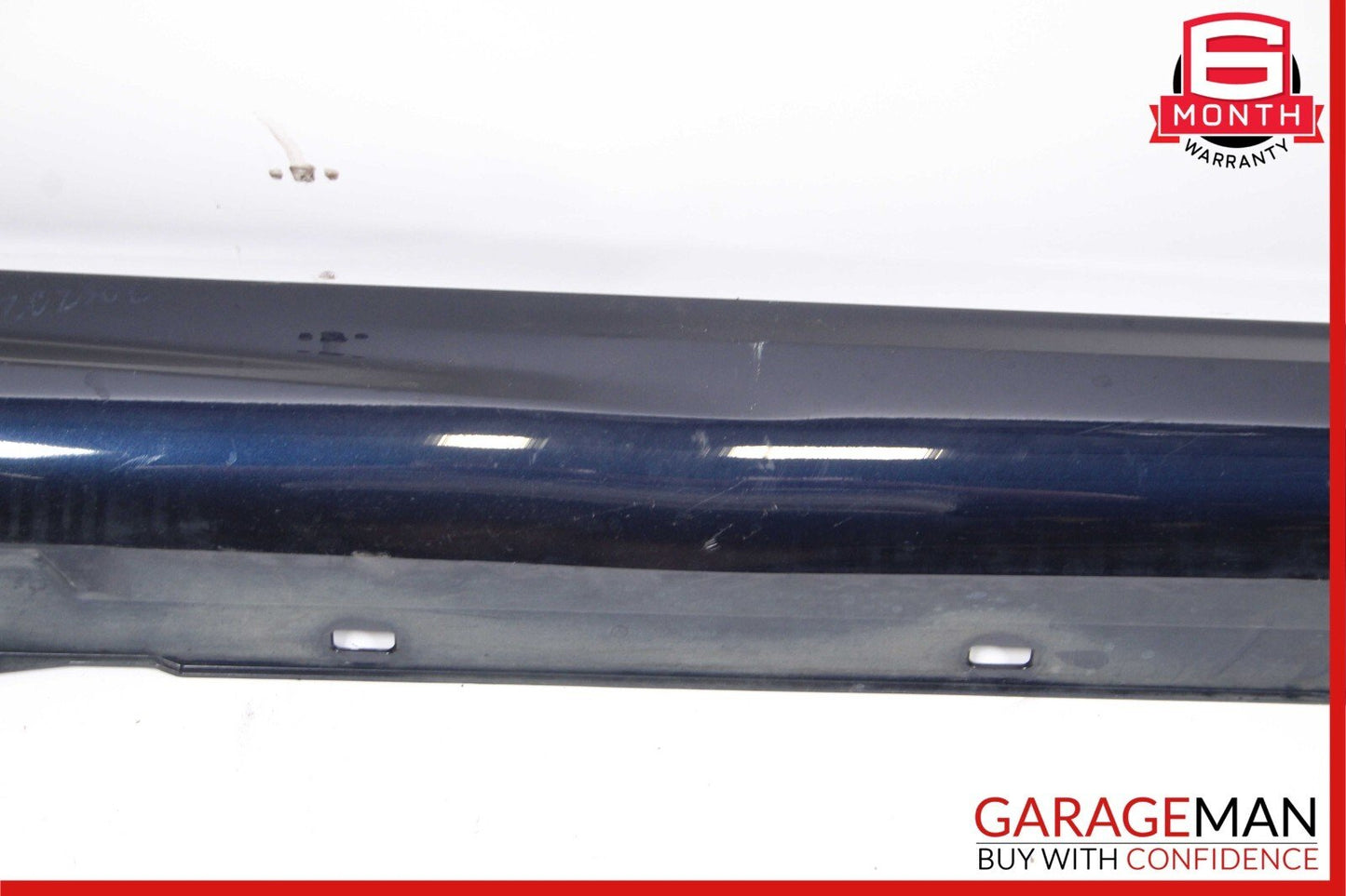 08-14 Mercedes W204 C250 AMG Sport Sedan Right Side Skirt Rocker Panel Blue