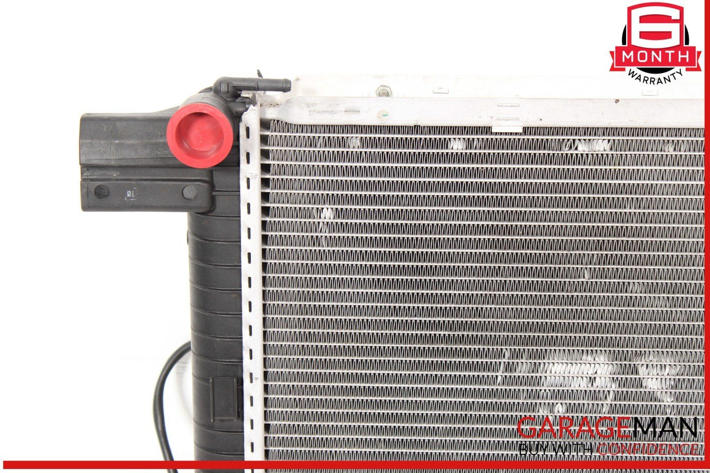 94-02 Mercedes R129 SL500 AC A/C Condenser Radiator Cooling Fan Shroud Motor OEM