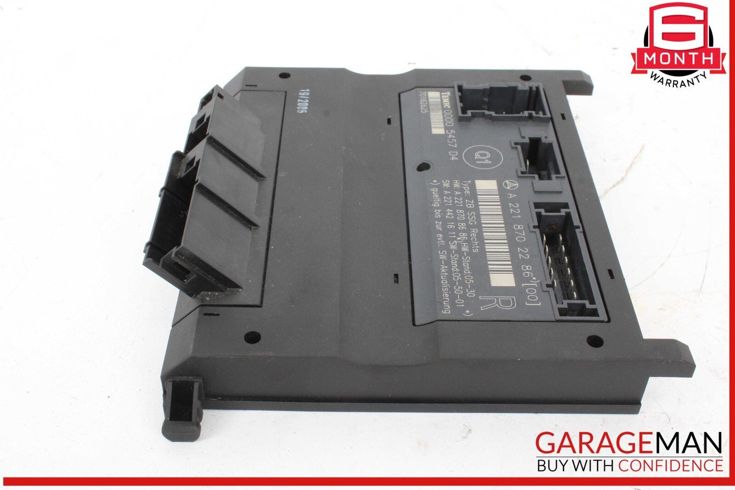 07-13 Mercedes W221 S550 Front Right Side Under Seat Control Module Unit OEM