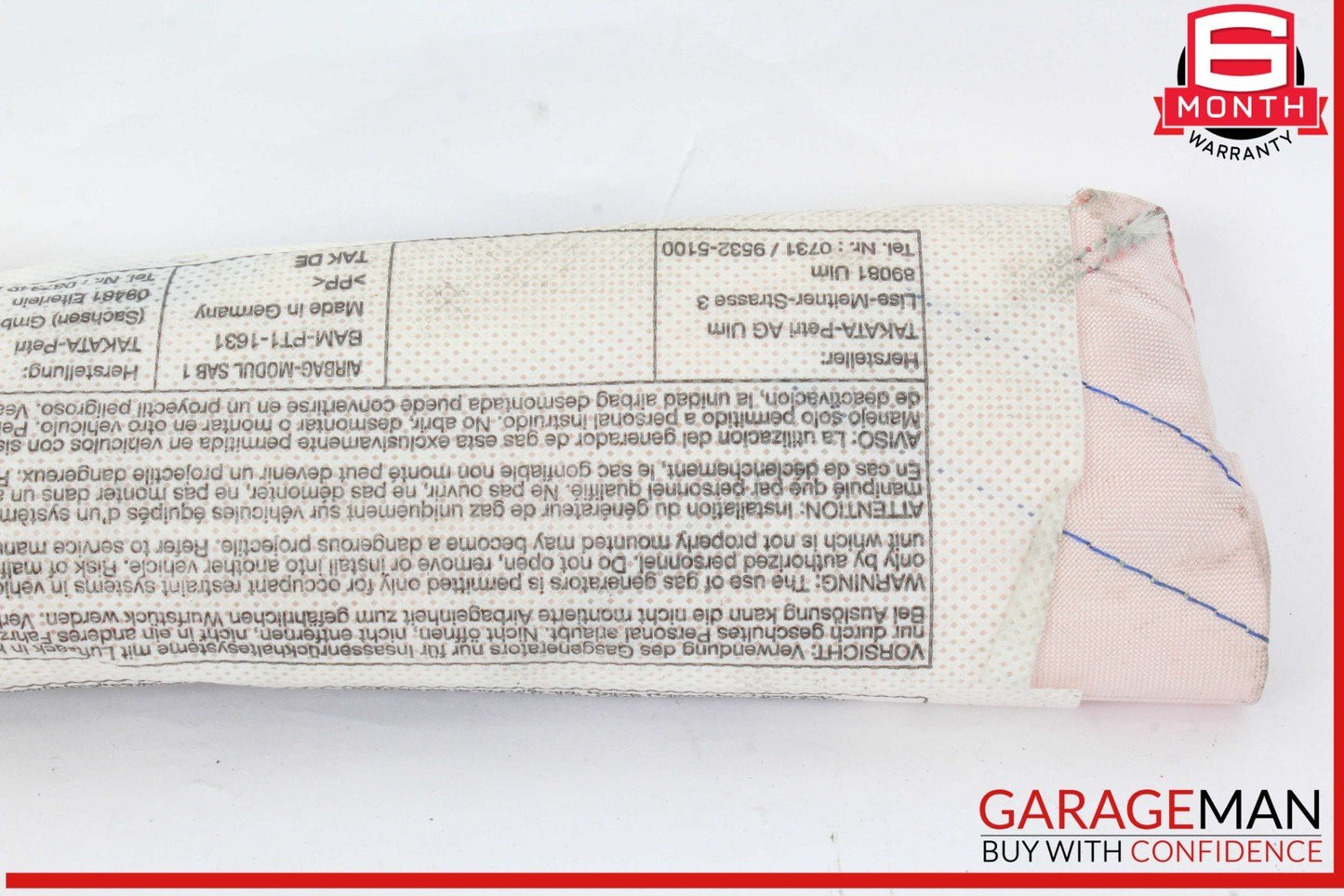 11-18 Porsche Cayenne 958 Front Right Passenger Side Seat Airbag 7P0880242A OEM