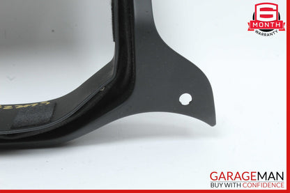 12-20 Mercedes R172 SLK250 Steering Column Cover Boot Trim Black OEM