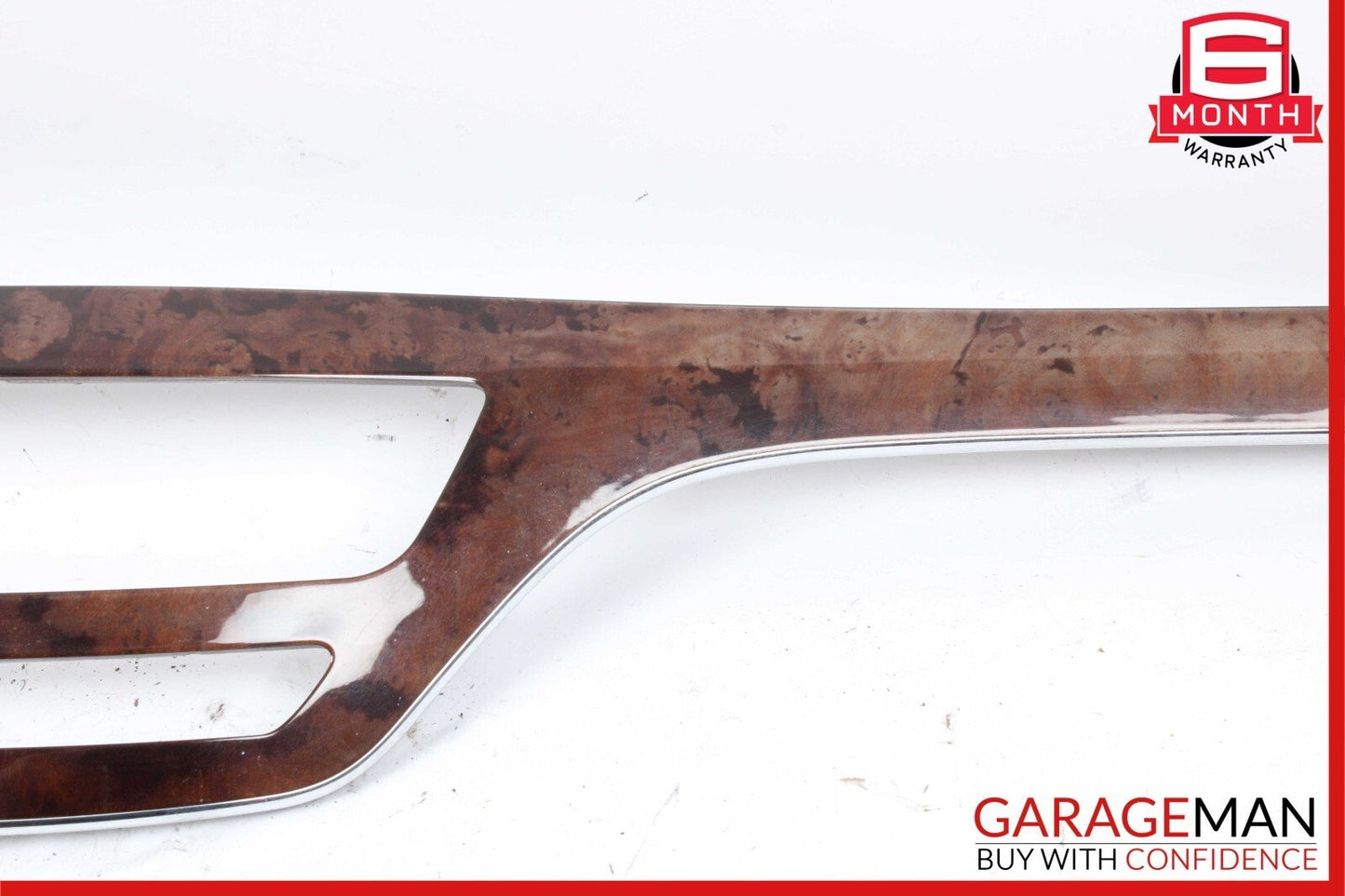07-09 Mercedes W221 S450 S550 Front Dashboard Dash Trim Panel Bezel Cover Wood