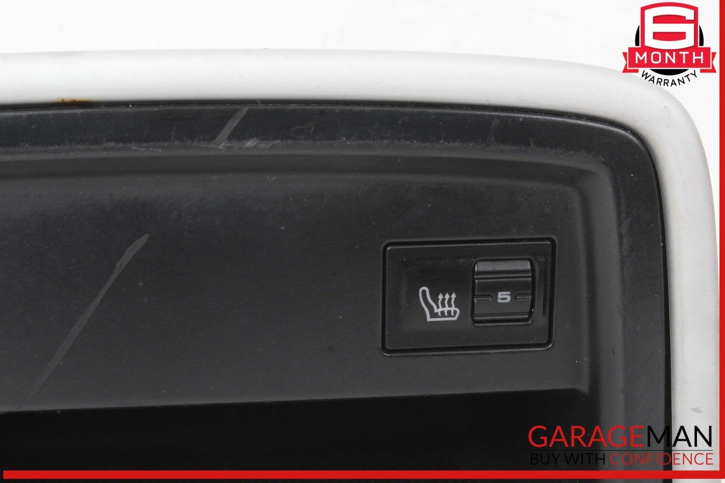 03-10 Porsche Cayenne 955 Rear Center Console Storage Tray Heated Seat Switches