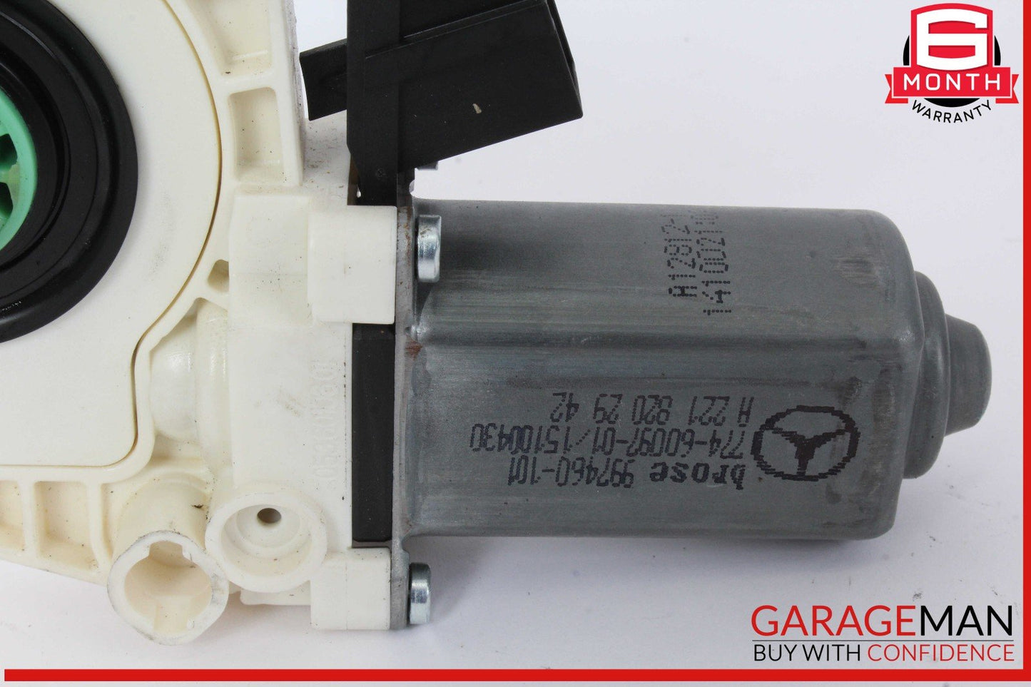 07-13 Mercedes W221 S400 S550 Window Regulator Motor Rear Left Driver Side OEM