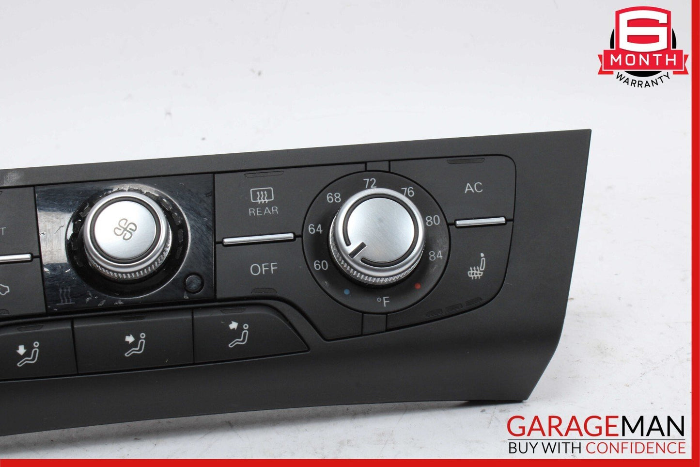 12-18 Audi A7 A6 Dash A/C AC Heater Climate Control Switch 4G0820043H OEM