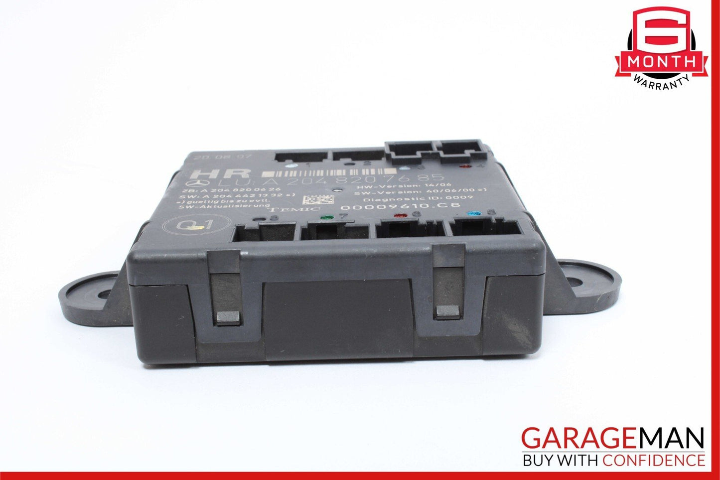 08-18 Mercedes W204 C300 GLK350 C250 Rear Right Side Door Controller Module