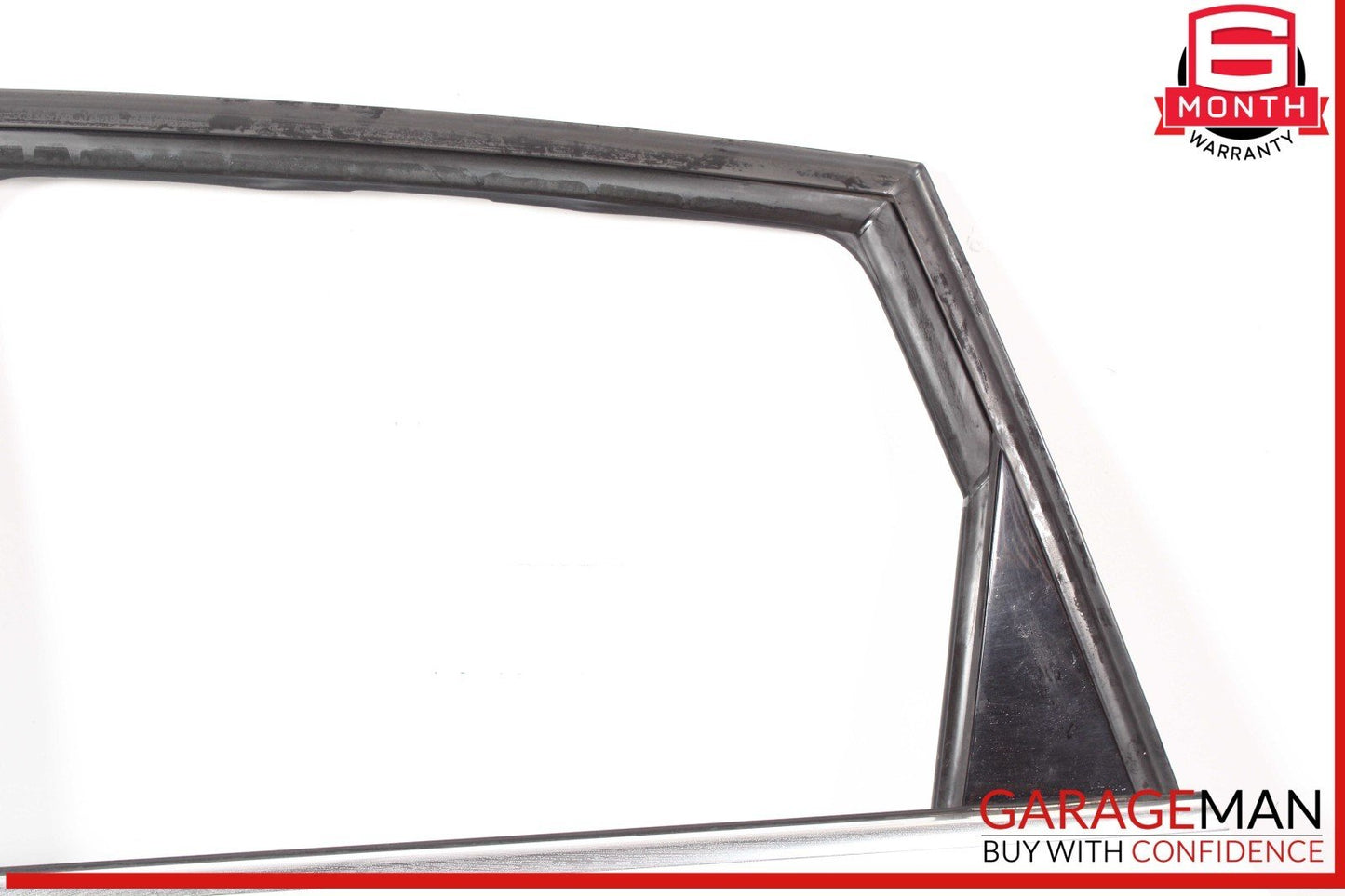 09-17 Audi Q5 SQ5 Rear Left Exterior Door Shell Frame Panel White OEM