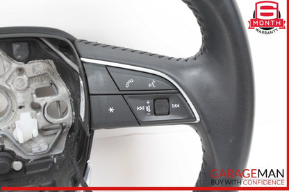 19-24 Audi Q3 Front Left Driver Side Steering Wheel Black 83A419091D OEM