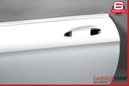 07-14 Mercedes W216 CL550 Front Left Driver Exterior Door Shell Panel Silver OEM