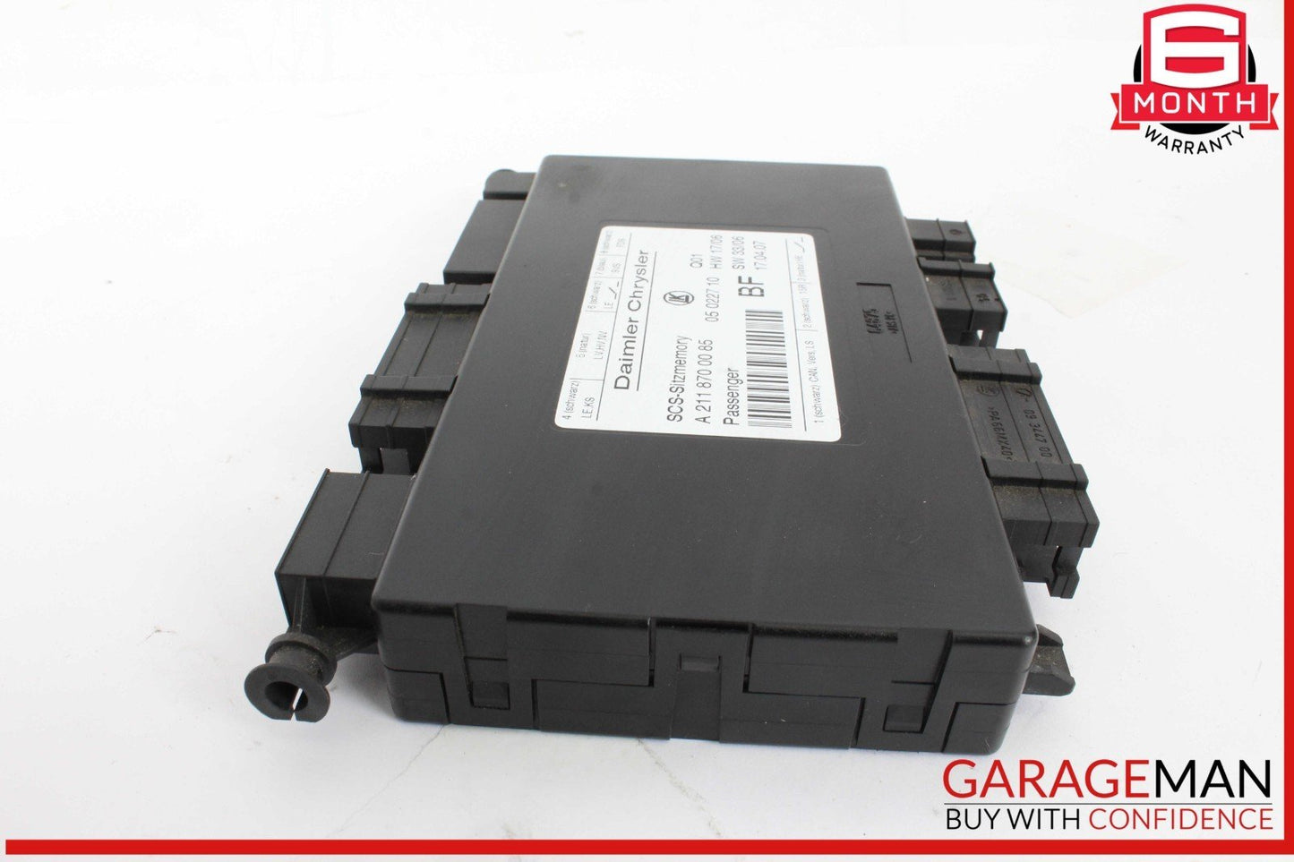 03-12 Mercedes W219 CLS550 E550 ML350 Front Right Seat Control Module OEM