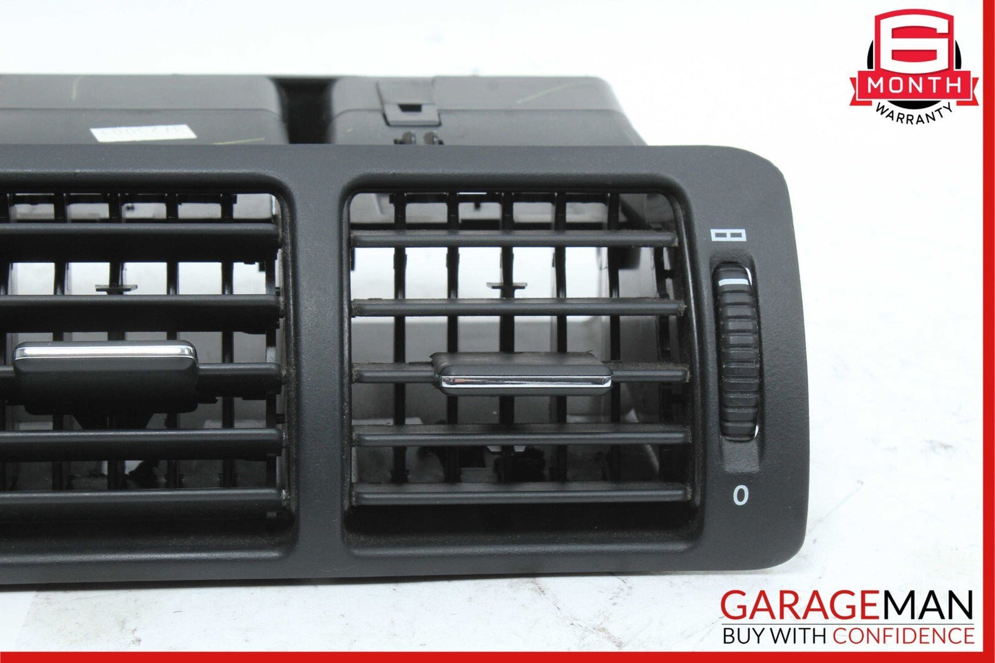 98-05 Mercedes W163 ML430 ML500 Dashboard Center A/C AC Air Vent Trim Black OEM