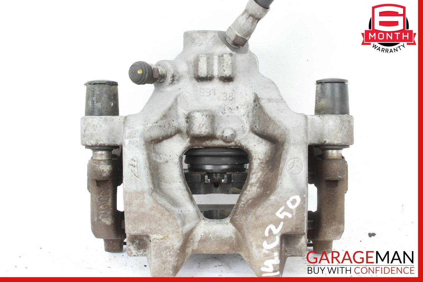 08-14 Mercedes W204 C250 Rear Left & Right Side Brake Caliper Calipers Set of 2