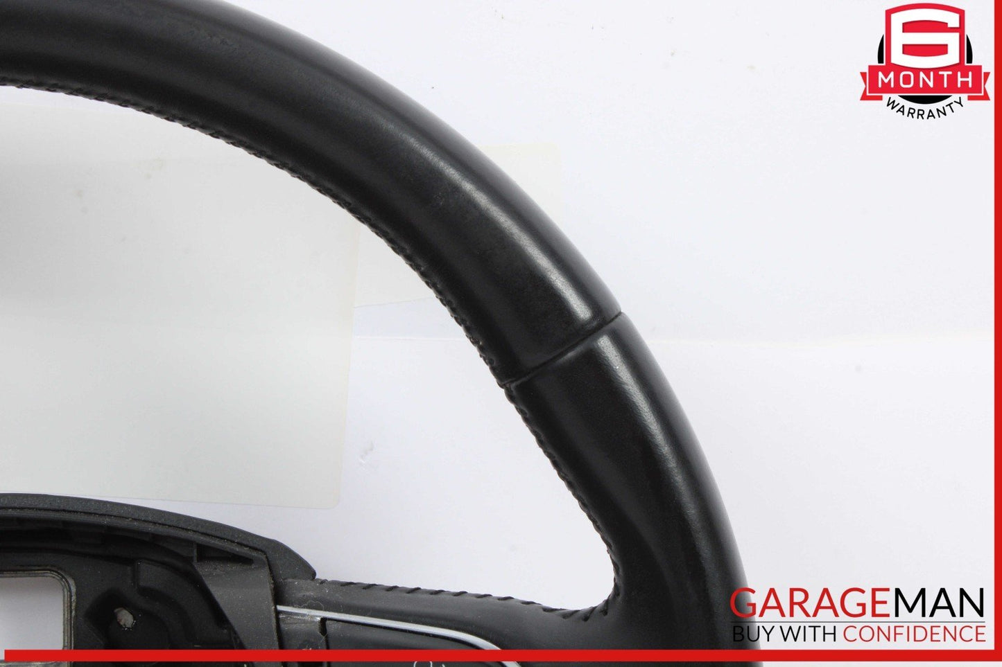 13-17 Audi Q5 Front Left Driver Side Multifunctional Steering Wheel Black OEM