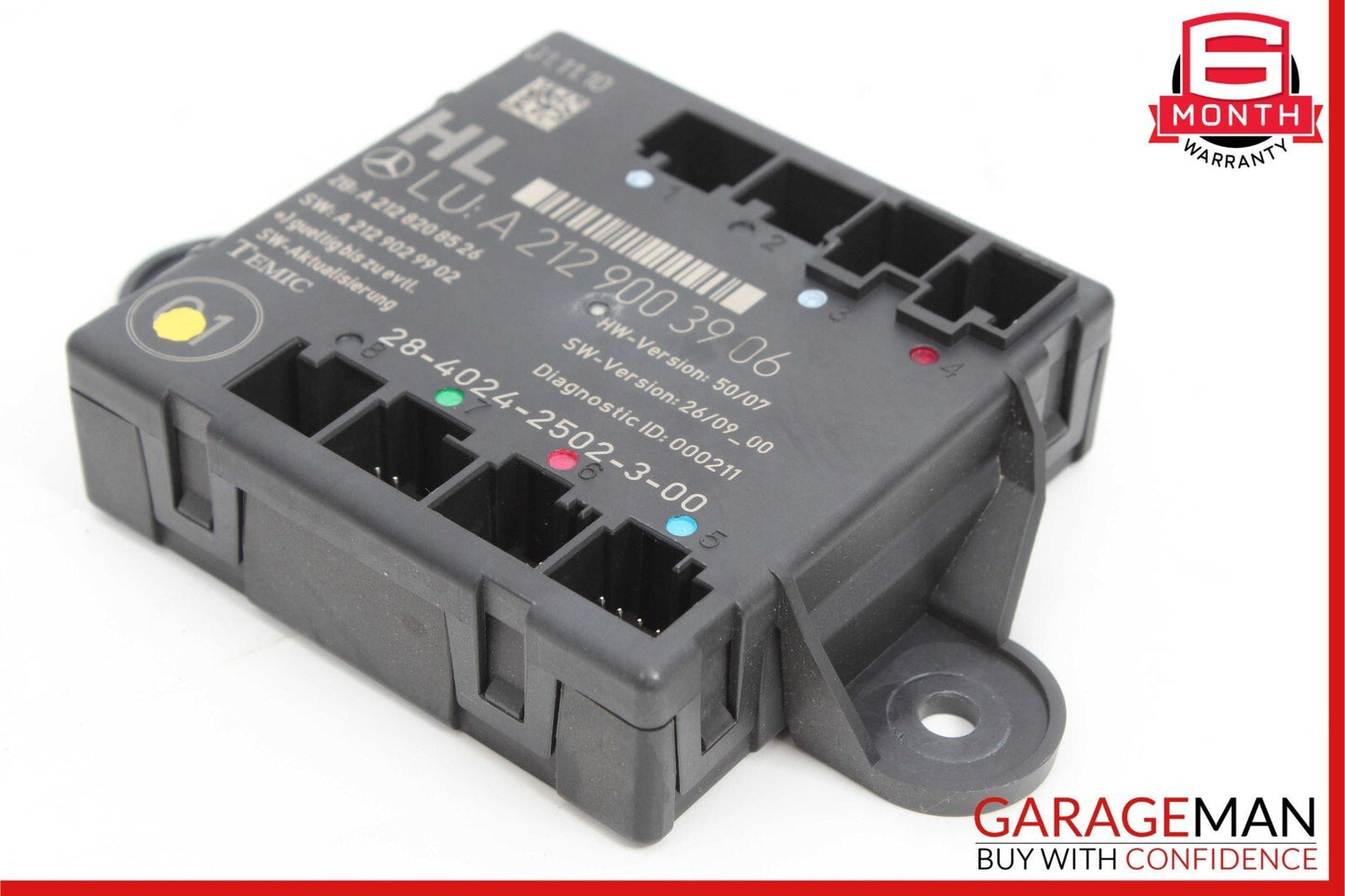 08-18 Mercedes W204 C300 E350 CLS550 Rear Left Side Door Control Module OEM