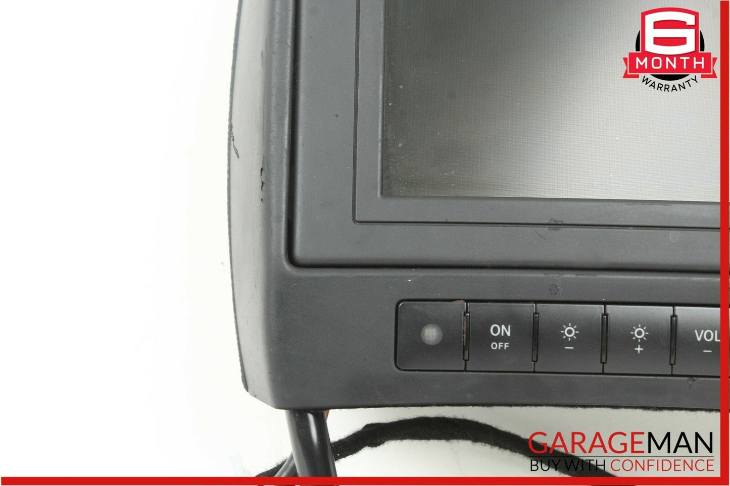 07-12 Mercedes X164 GL450 ML450 Rear Seat Headrest Screen Monitor Display Black