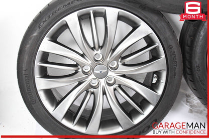 15-17 Hyundai Genesis Wheel Tire Rim Set of 4 Pc R19 OEM