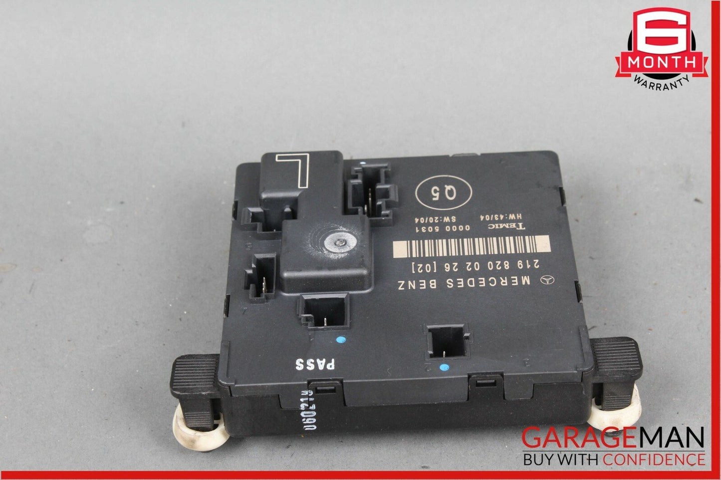 06-11 Mercedes W219 CLS55 Rear Left Door Control Module 2198200226 OEM