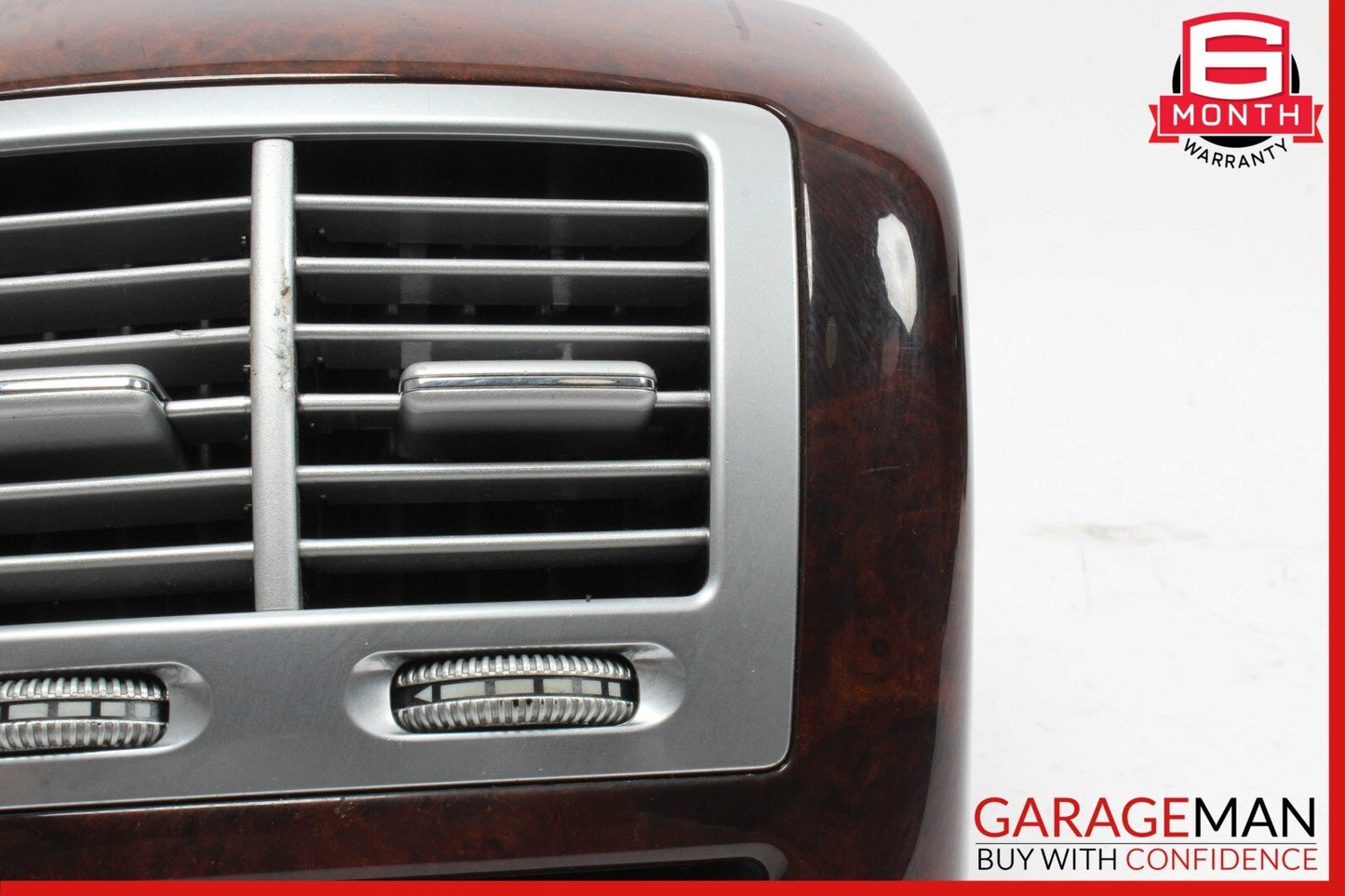 07-13 Mercedes W221 S550 S500 Rear Center Console A/C Air Vent Grille Trim Assy