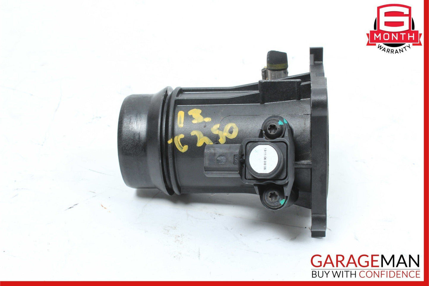 12-14 Mercedes W204 C250 1.8L Air Intake Hose w/ Pressure Sensor Assembly