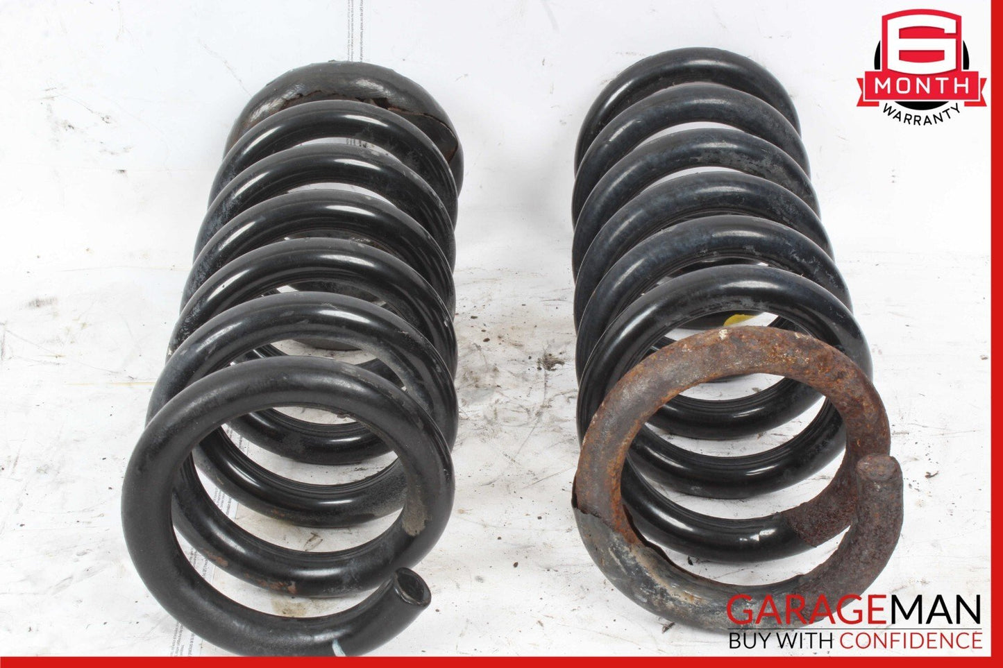 08-14 Mercedes W204 C300 C250 C350 Rear Shock Strut Coil Spring Set of 2 Pc OEM