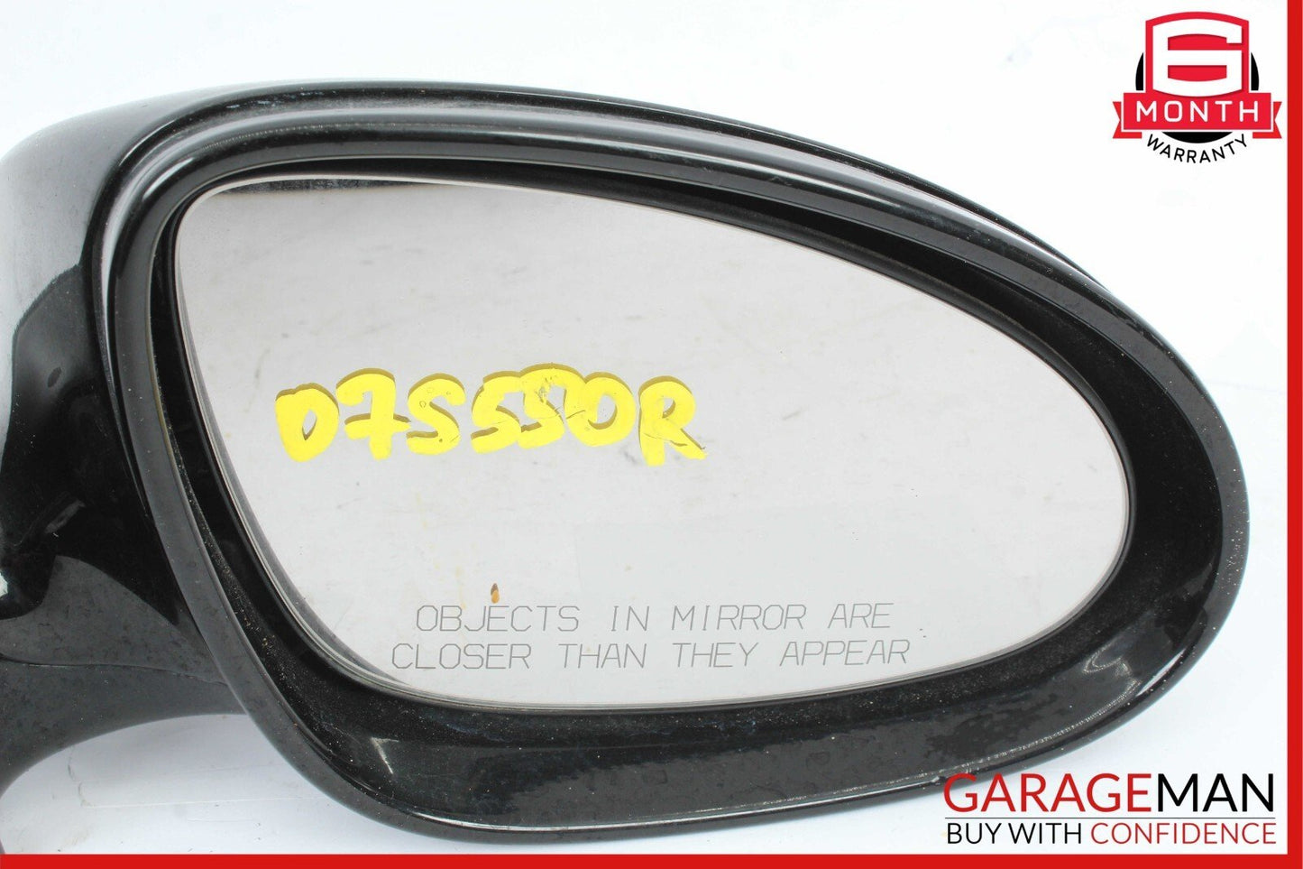 07-09 Mercedes W221 S550 S600 Right Side Mirror Door Rear View Black OEM