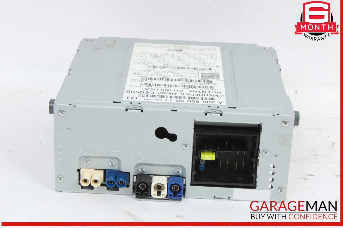 15-18 Mercedes W205 C300 4MATIC AM/FM CD Player Radio Receiver Module OEM